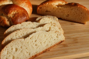 Schwäbischer Hefezopf, frisch gebacken