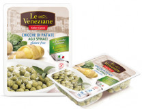 Le Veneziane Potato Kartoffel Gnocchi mit Spinat