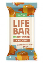 Bio Lifebar Oat Snack Protein Caramel Crisp