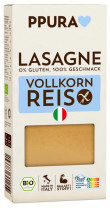 Bio Lasagne aus Vollkornreis