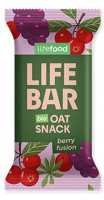 Bio Lifebar Oat Snack Berry Fusion - glutenfrei