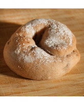 Bagels mit Walnüsse 2 Stück, frisch gebacken - glutenfrei