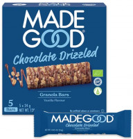 Bio Chocolate Drizzled Granola Riegel Vanilla - glutenfrei