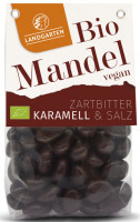 Bio Mandel Zartbitter mit Karamell & Salz - glutenfrei