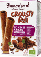 Crousty Roll Kekse Kakao Haselnuss - glutenfrei