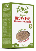 Bio Farfalle Brown Rice Vollkornreis - glutenfrei