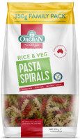 Rice & Veg Pasta Spirals - glutenfrei