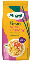 Bio Nuss Crunchy mit gerösteten Hasel- und Cashewnüssen - glutenfrei