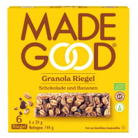 Bio Granola Riegel Schokolade und Banane - glutenfrei