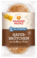Hafer-Brötchen mit Vollkorn-Hafer - glutenfrei