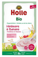 Bio Milchbrei Himbeere und Banane aus Ziegenmilch - glutenfrei