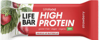 Bio Lifebar High Protein Strawberry Riegel - glutenfrei