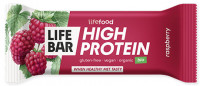 Bio Lifebar High Protein Raspberry Riegel - glutenfrei