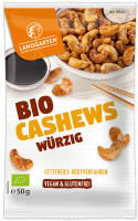 Bio Cashwes würzig - glutenfrei