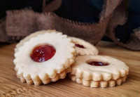 Spitzbuben Plätzchen - glutenfrei