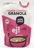 Bio Cashew-Cranberry Granola - glutenfrei