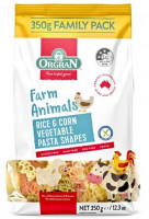 Farm Animals Rice & Corn Vegetable Pasta - glutenfrei