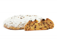 Rosinenstollen "Erzgebirg'sche Art" frisch gebacken - glutenfrei