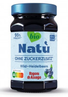 Bio Natu Wild-Heidelbeere Fruchtaufstrich - glutenfrei