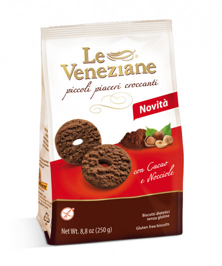 Le Veneziane Biscotti mit Kakao &amp; Haselnüssen von Molino di ferro