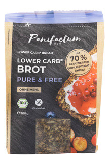 Glutenfreies Lower Carb Brot Pure Free Von Panifactum Kaufen